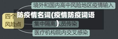 防疫情名词(疫情防疫词语)